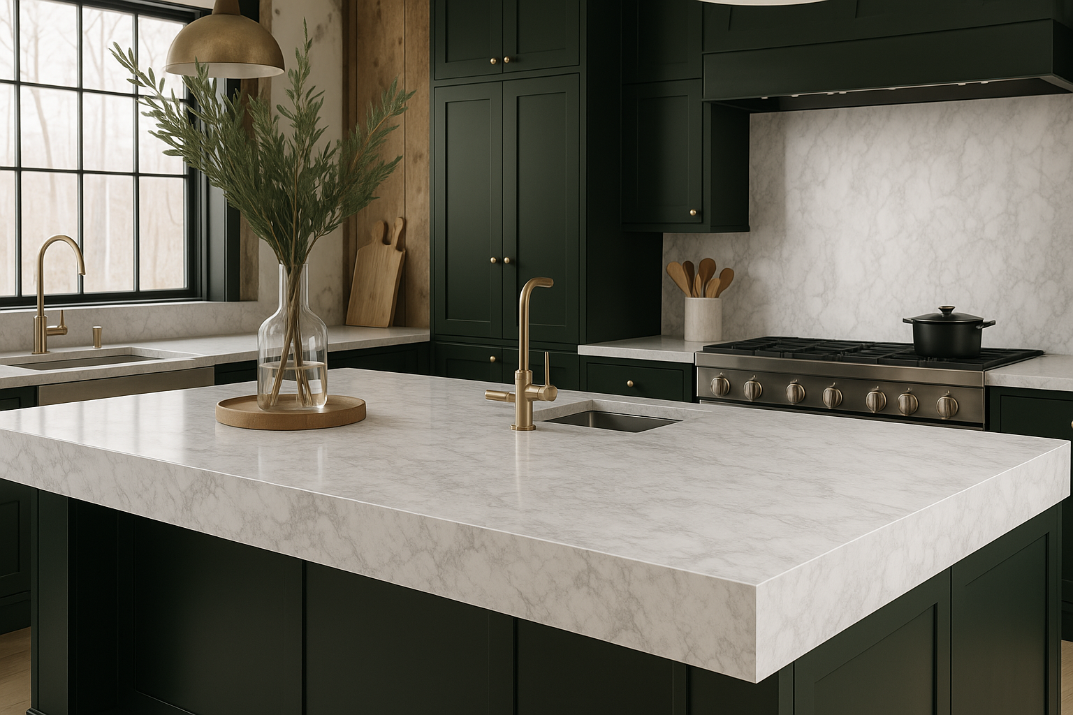 Quartz Kitchen Countertop